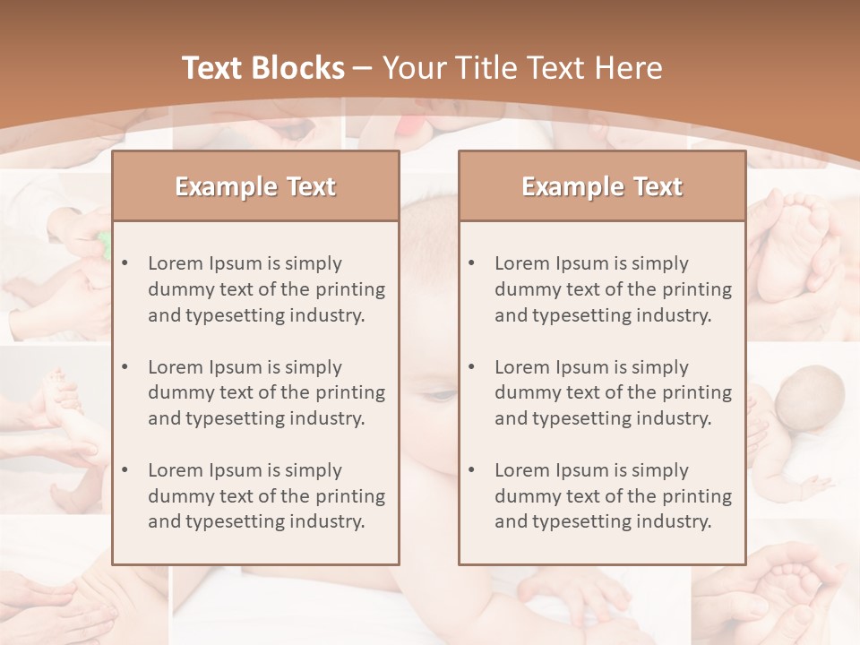 Lifestyle Girl Stimulation PowerPoint Template