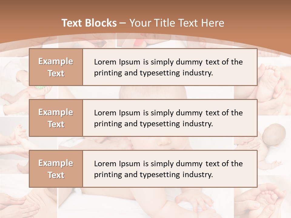 Lifestyle Girl Stimulation PowerPoint Template