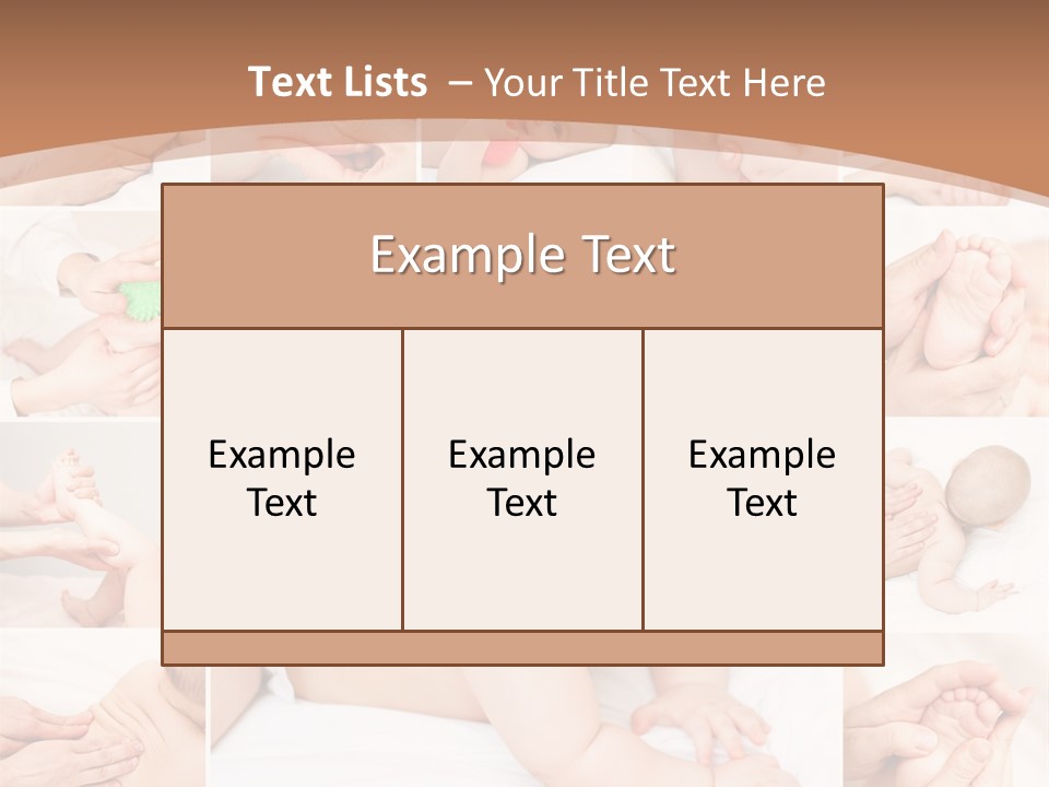 Lifestyle Girl Stimulation PowerPoint Template