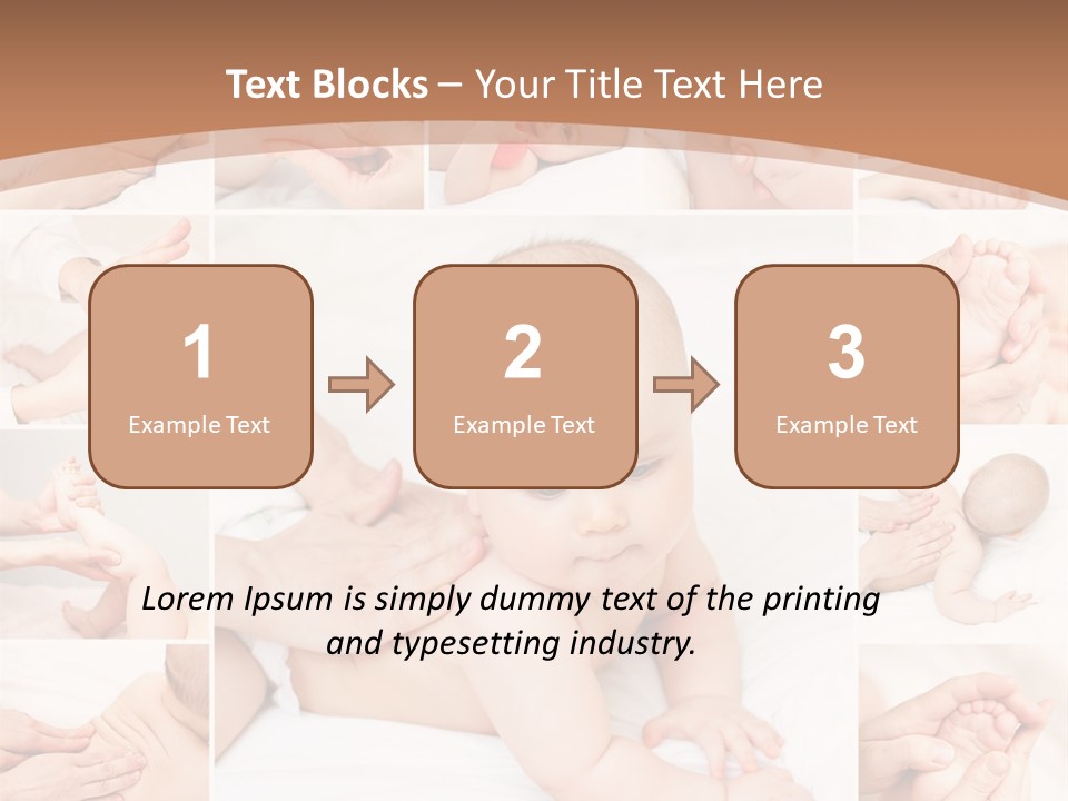 Lifestyle Girl Stimulation PowerPoint Template