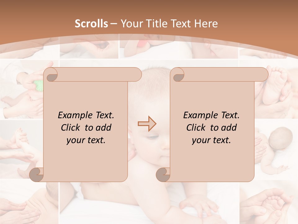 Lifestyle Girl Stimulation PowerPoint Template