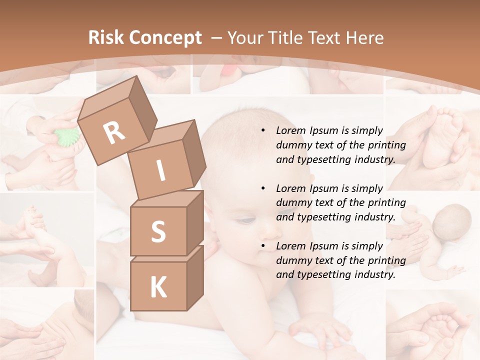 Lifestyle Girl Stimulation PowerPoint Template