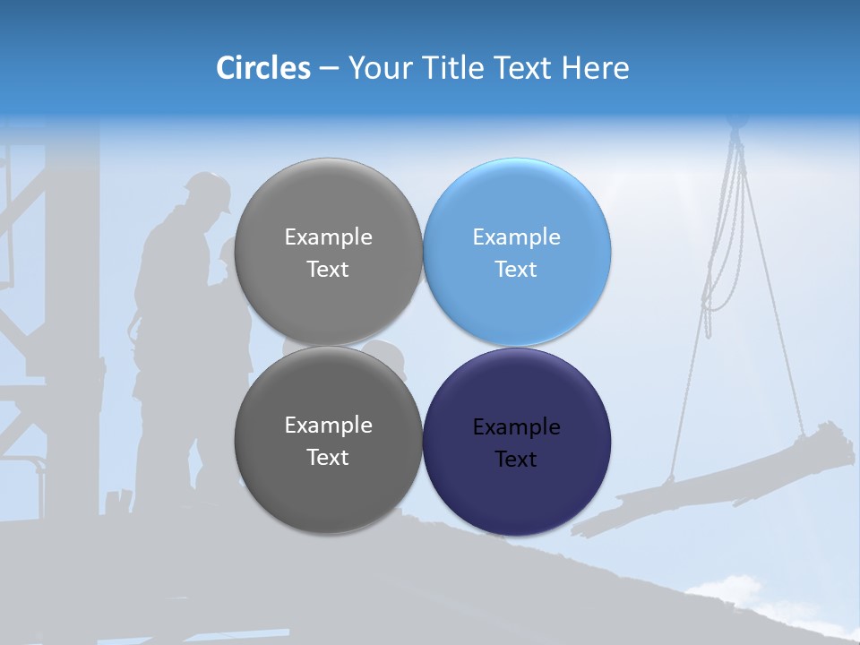 Crane Housing Working PowerPoint Template