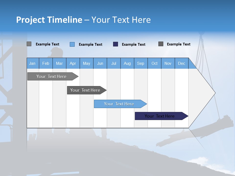 Crane Housing Working PowerPoint Template
