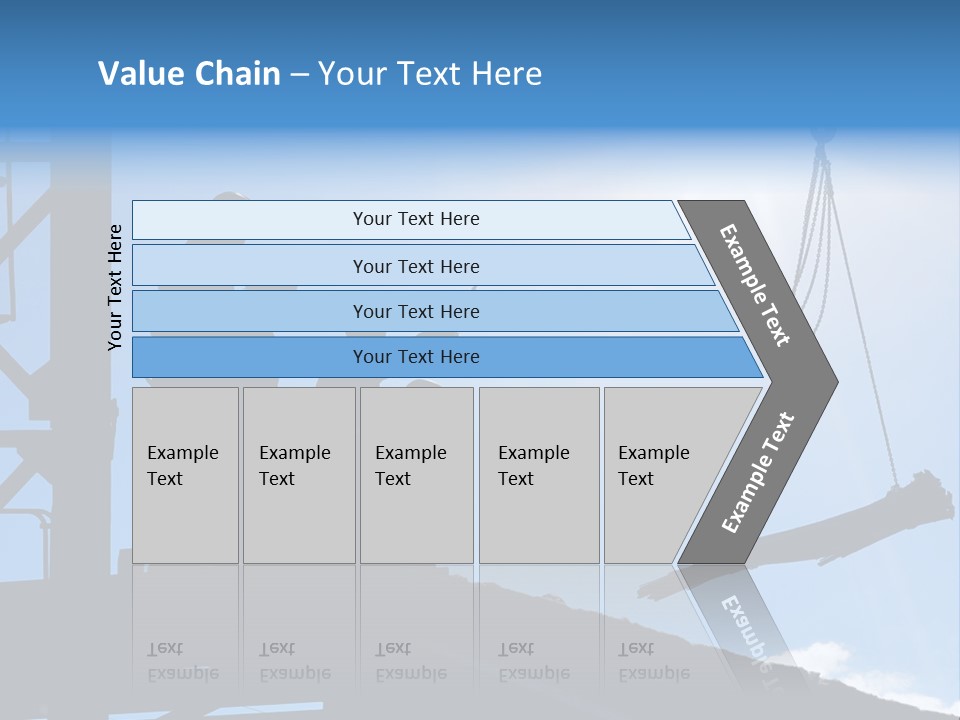 Crane Housing Working PowerPoint Template