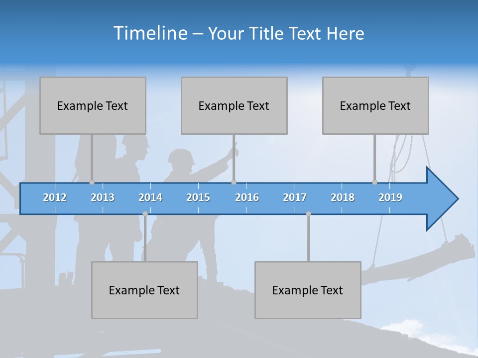 Crane Housing Working PowerPoint Template