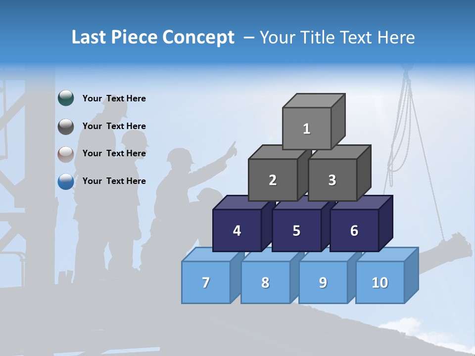 Crane Housing Working PowerPoint Template