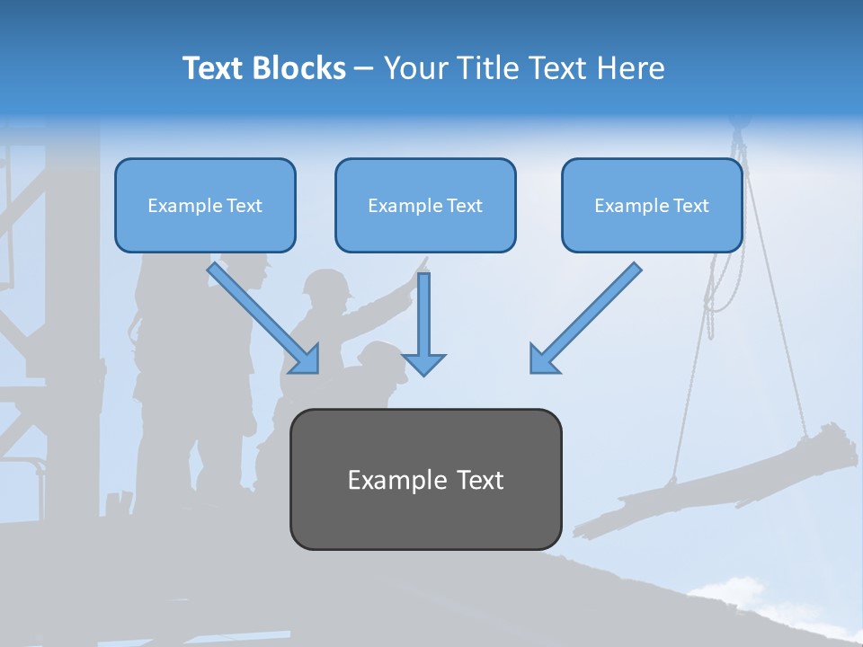 Crane Housing Working PowerPoint Template