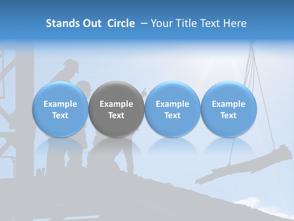 Crane Housing Working PowerPoint Template