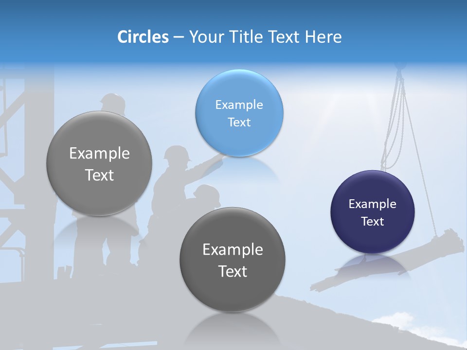 Crane Housing Working PowerPoint Template
