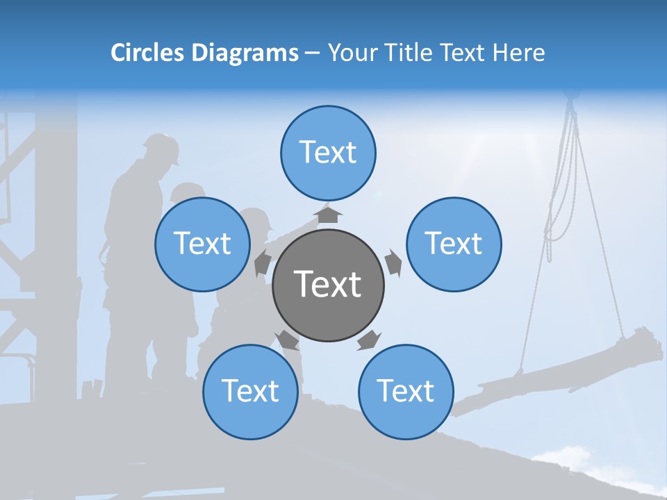 Crane Housing Working PowerPoint Template