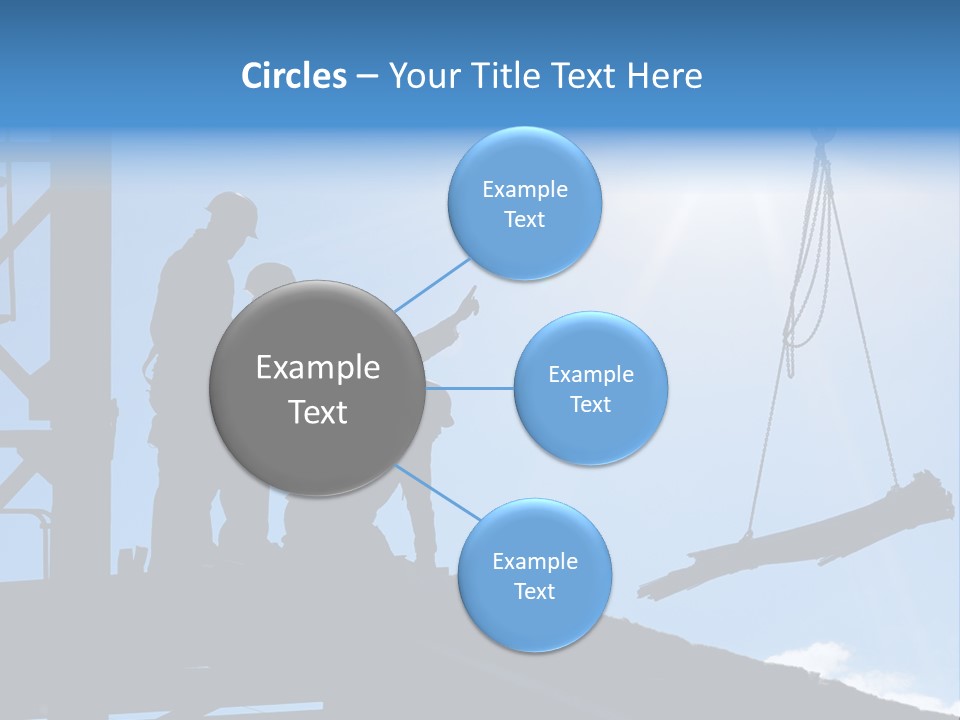 Crane Housing Working PowerPoint Template