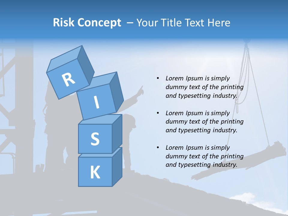 Crane Housing Working PowerPoint Template