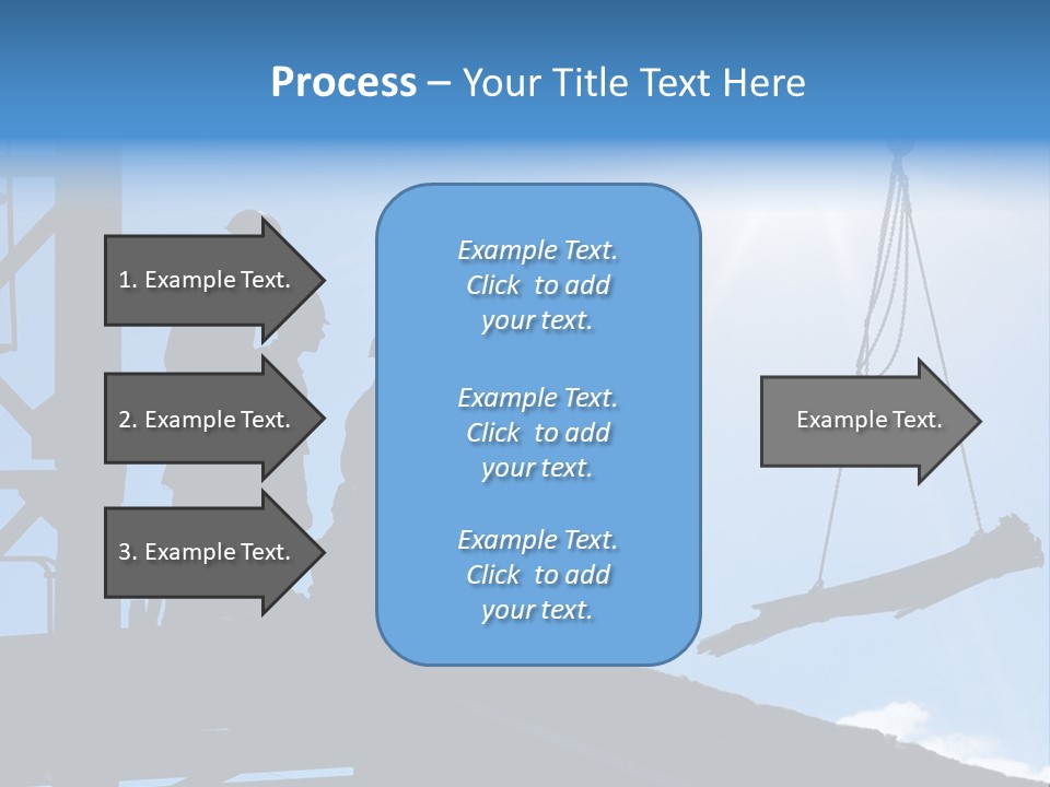 Crane Housing Working PowerPoint Template
