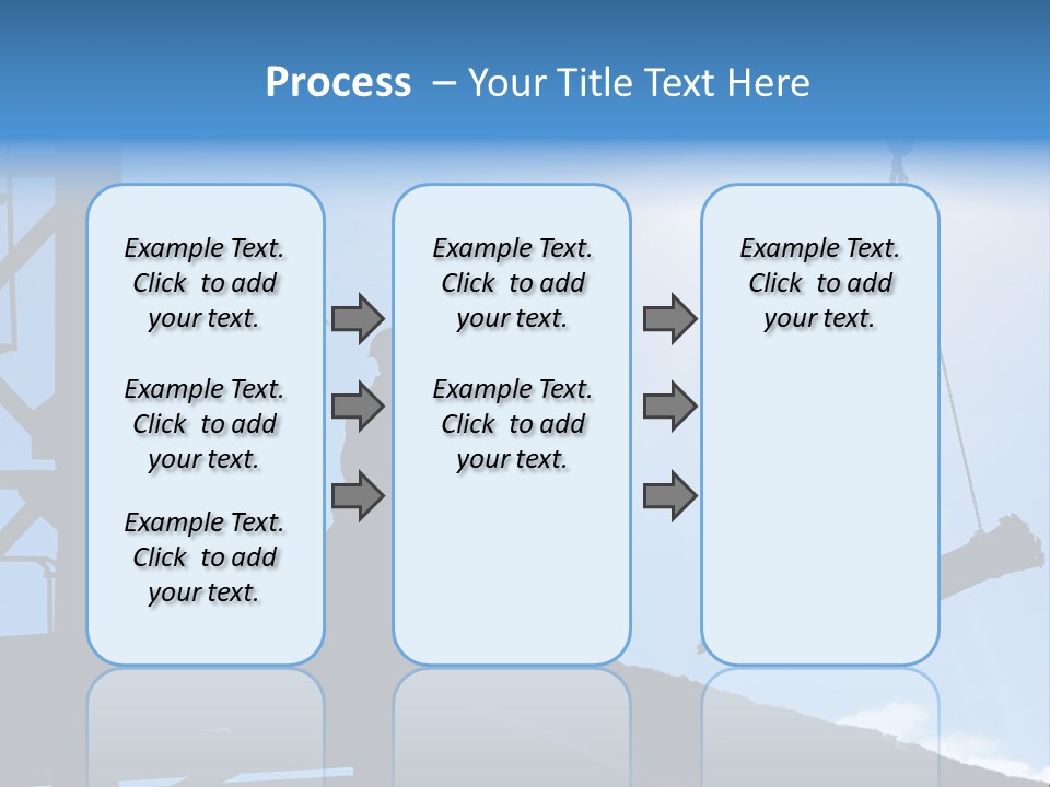 Crane Housing Working PowerPoint Template