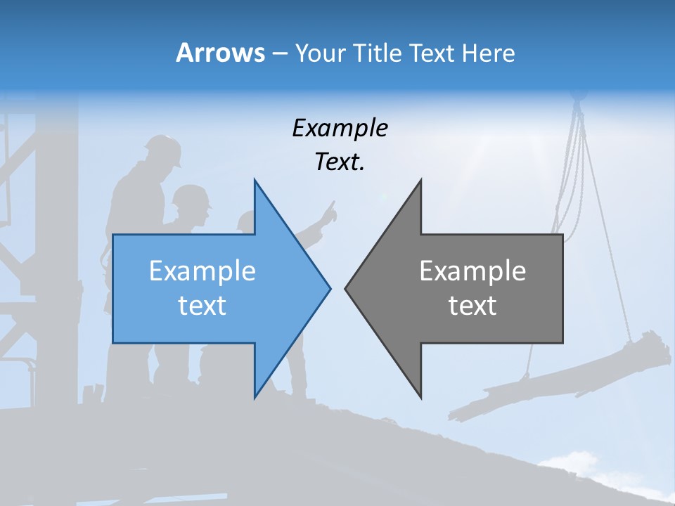 Crane Housing Working PowerPoint Template