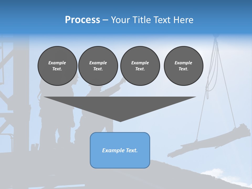 Crane Housing Working PowerPoint Template