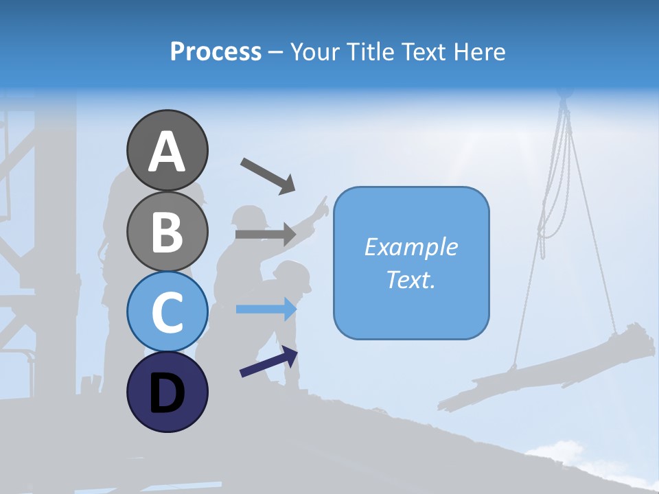 Crane Housing Working PowerPoint Template