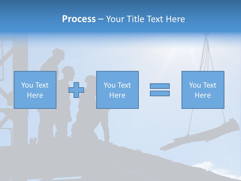 Crane Housing Working PowerPoint Template