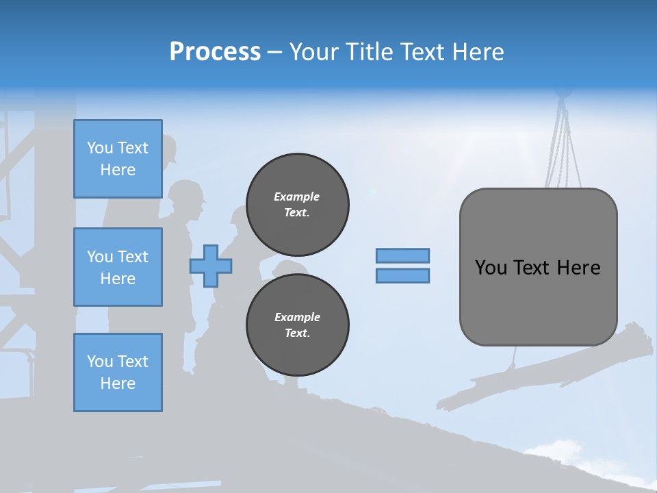 Crane Housing Working PowerPoint Template