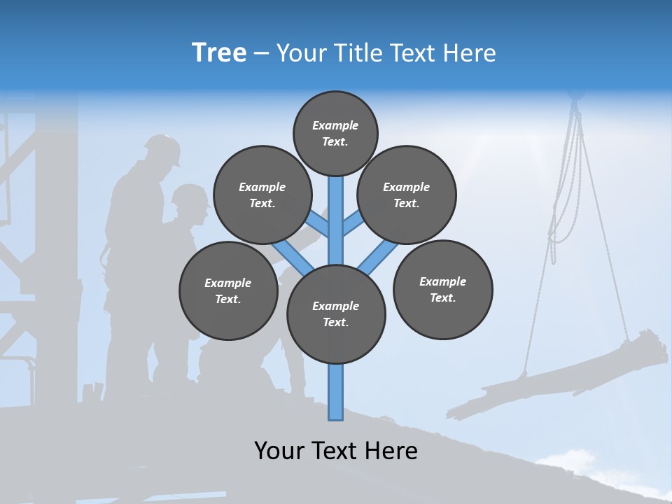 Crane Housing Working PowerPoint Template