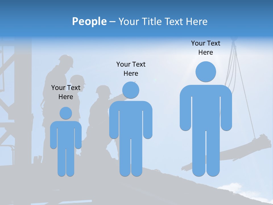 Crane Housing Working PowerPoint Template