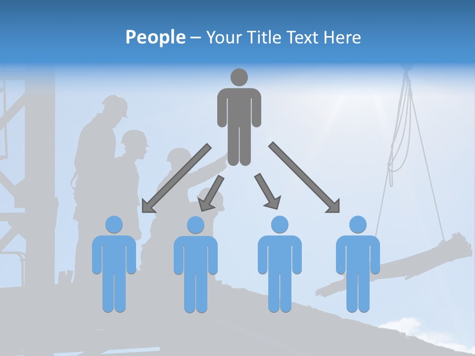 Crane Housing Working PowerPoint Template