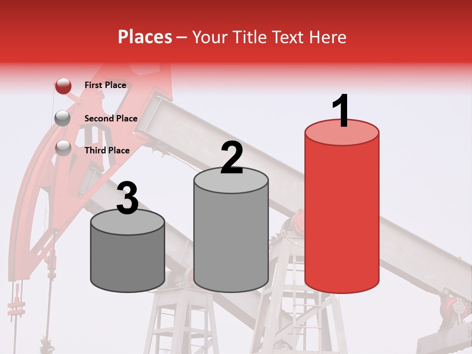 Drilling Pipe Oilbearing PowerPoint Template