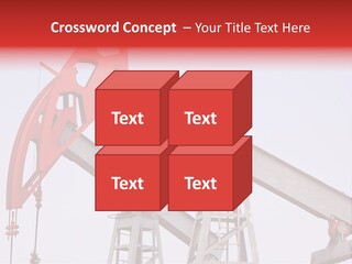 Drilling Pipe Oilbearing PowerPoint Template