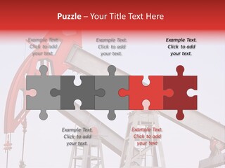 Drilling Pipe Oilbearing PowerPoint Template