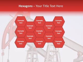 Drilling Pipe Oilbearing PowerPoint Template
