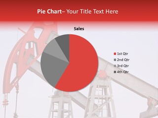 Drilling Pipe Oilbearing PowerPoint Template