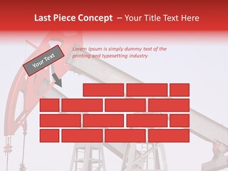 Drilling Pipe Oilbearing PowerPoint Template