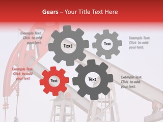Drilling Pipe Oilbearing PowerPoint Template