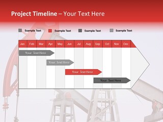Drilling Pipe Oilbearing PowerPoint Template
