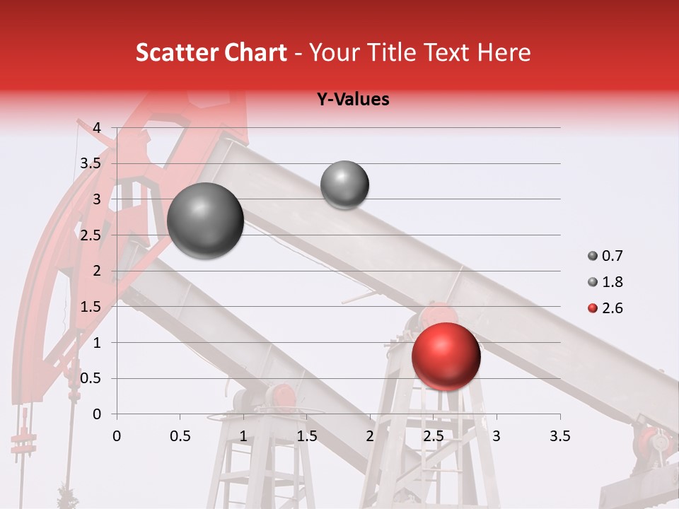 Drilling Pipe Oilbearing PowerPoint Template