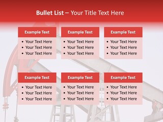 Drilling Pipe Oilbearing PowerPoint Template