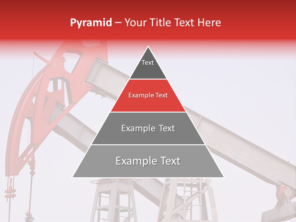 Drilling Pipe Oilbearing PowerPoint Template