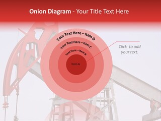 Drilling Pipe Oilbearing PowerPoint Template