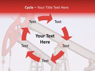 Drilling Pipe Oilbearing PowerPoint Template