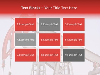 Drilling Pipe Oilbearing PowerPoint Template