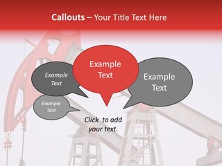 Drilling Pipe Oilbearing PowerPoint Template