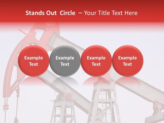 Drilling Pipe Oilbearing PowerPoint Template