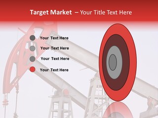Drilling Pipe Oilbearing PowerPoint Template