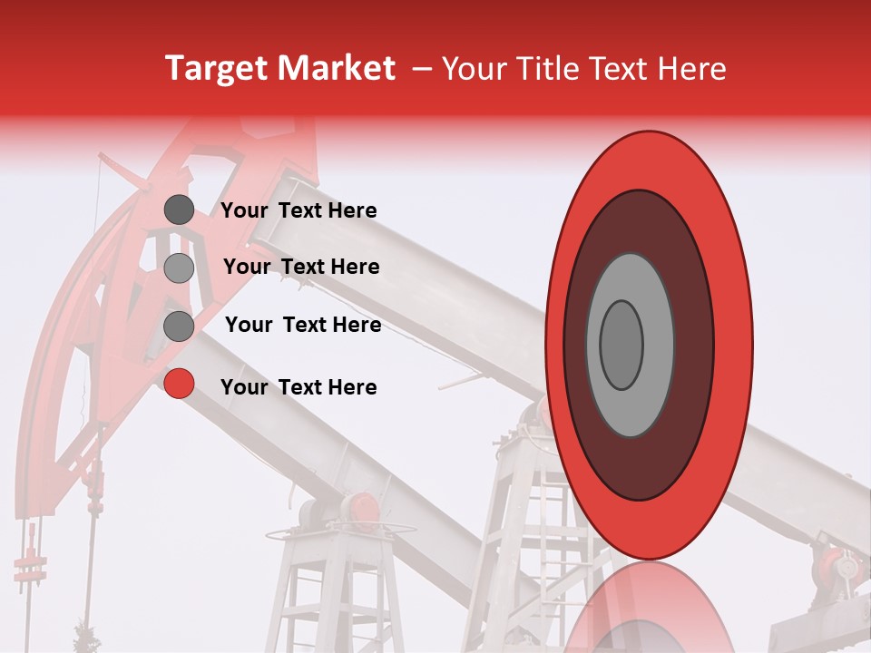 Drilling Pipe Oilbearing PowerPoint Template