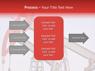 Drilling Pipe Oilbearing PowerPoint Template