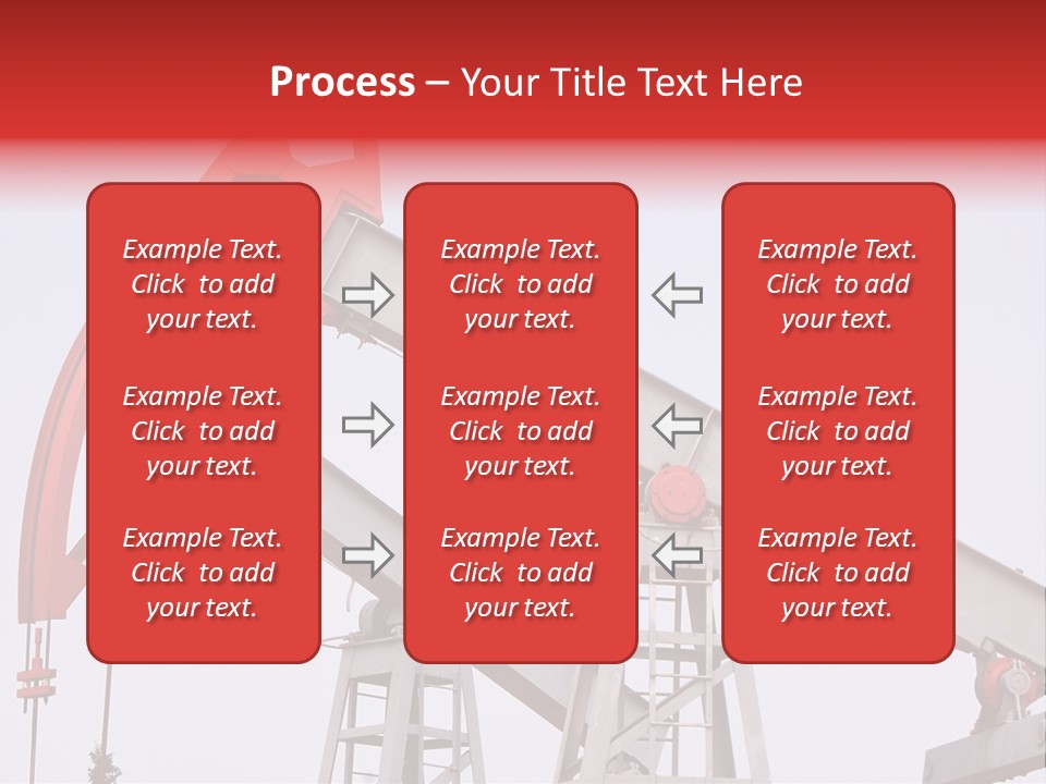 Drilling Pipe Oilbearing PowerPoint Template