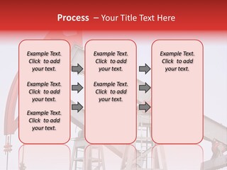 Drilling Pipe Oilbearing PowerPoint Template
