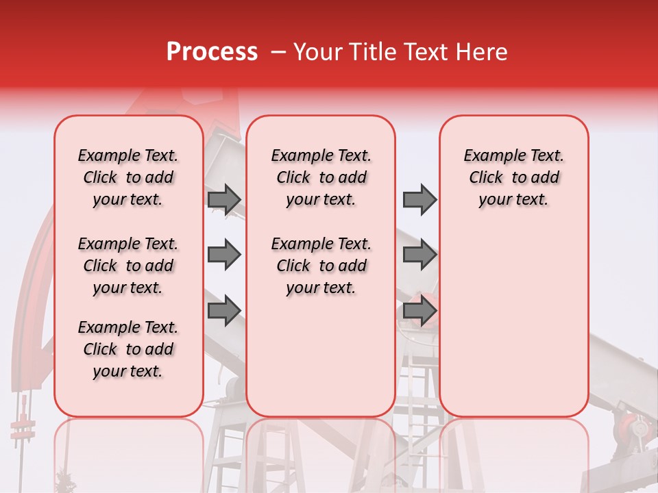 Drilling Pipe Oilbearing PowerPoint Template