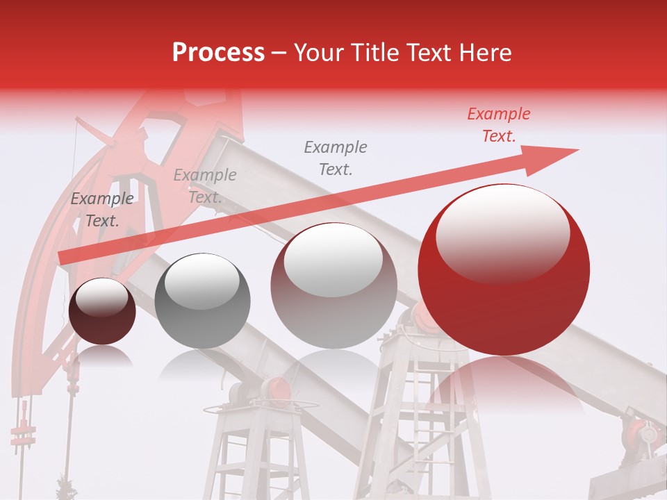Drilling Pipe Oilbearing PowerPoint Template